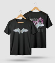 Wing of Freedom - Graphic Tee - Front Back
